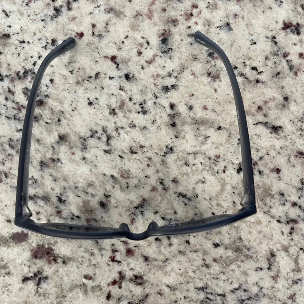 Spy Optic Shandy Matte‎ Grey Silver Mirror Square Sunglasses 52-20-147